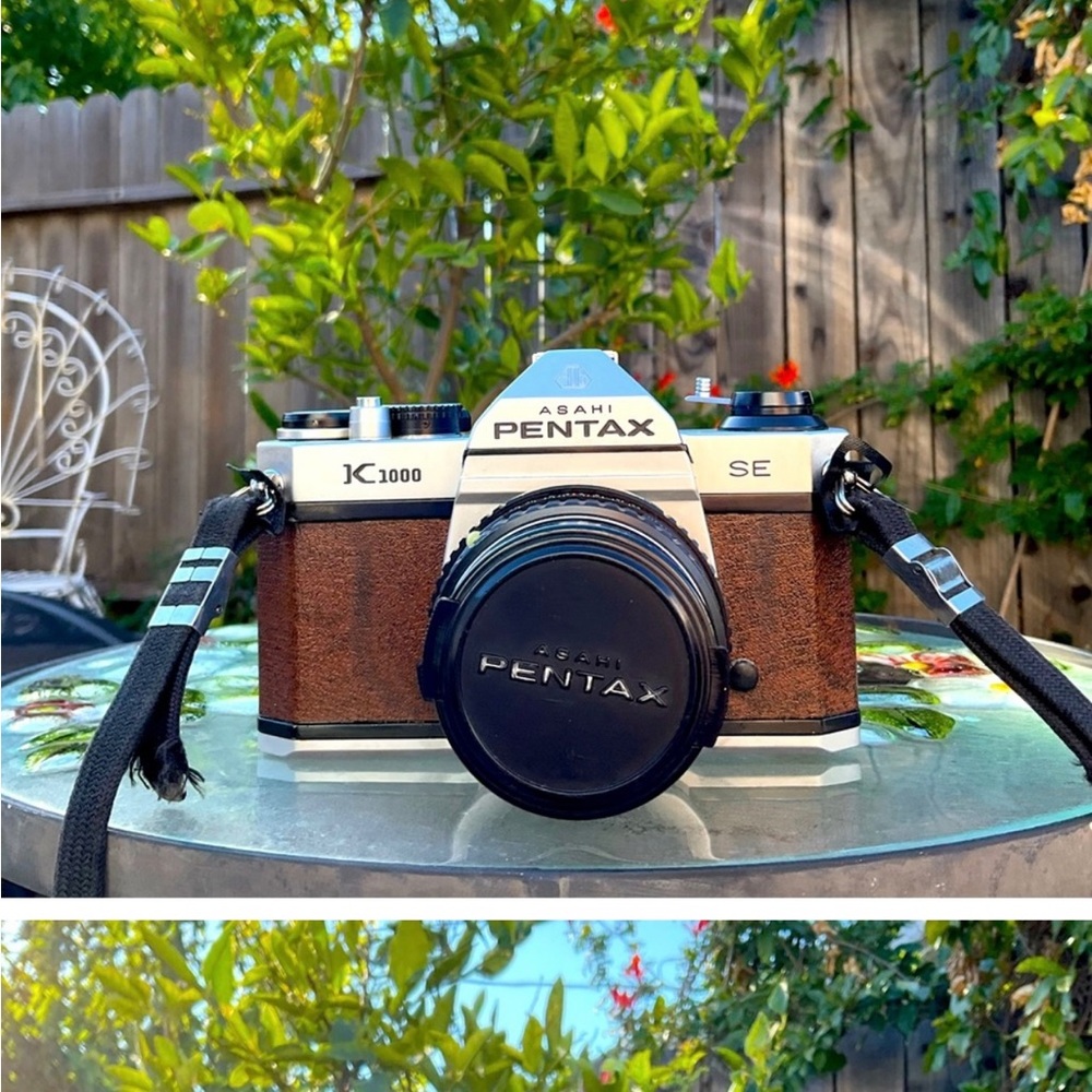 Vintage Pentax Asahi w/ Case K1000 SE 50mm Film Camera